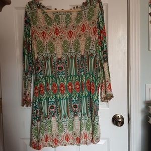 Woman's Size L (large) Tunic dress/shirt.